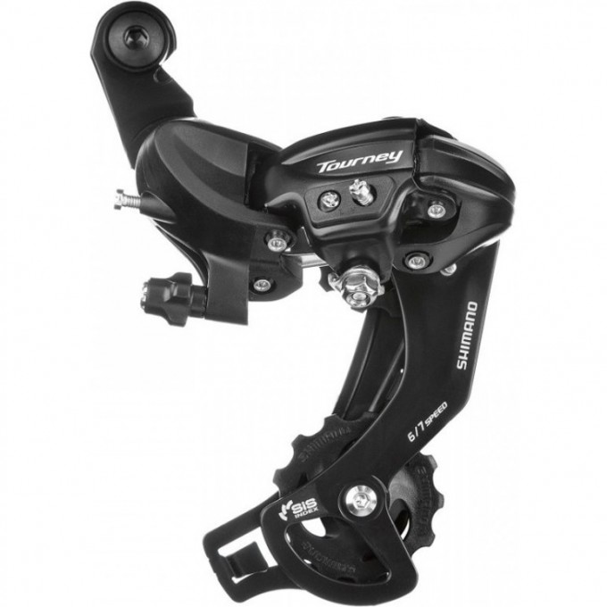 Переключатель задний SHIMANO TOURNEY, TY300, 6/7 скоростей, крепление на петух ERDTY300D