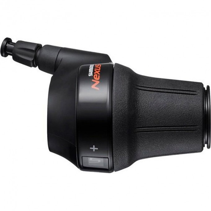 Шифтер SHIMANO NEXUS, C7000, 5 скоростей, для CJ-C7000, черный, оплетка 2100 мм, индивидуальная упаковка ESLC70005L210LA